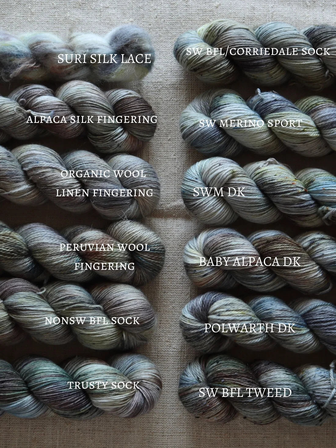 Big Little Yarn Co - Polwarth DK
