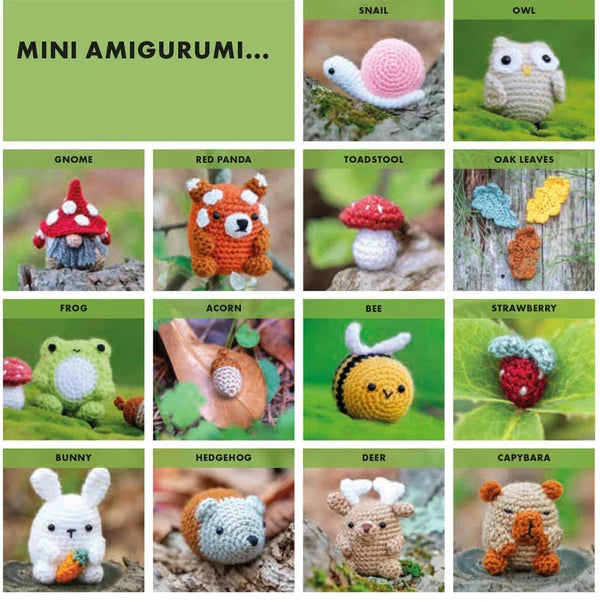 Mini Amigurumi Woodland Book by Julia Chiang