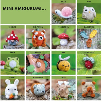 Mini Amigurumi Woodland Book by Julia Chiang