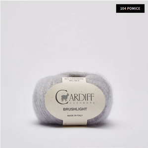 [PREORDER ONLY] Cardiff Cashmere Brushlight Yarn