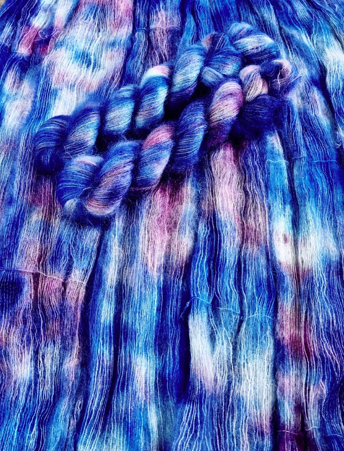 **NEW** By Kiilerich Hand-dyed Yarn - Silk Mohair