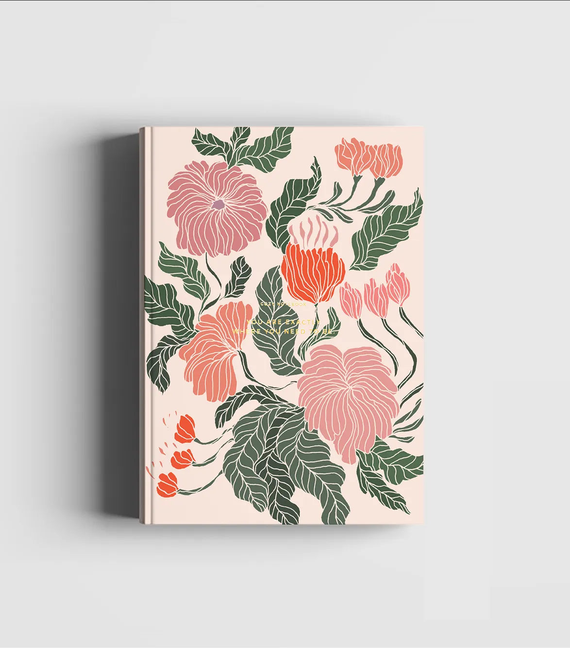 Cozy Flower Notebooks - 4 designs