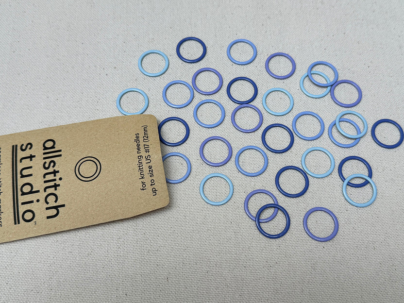 Allstitch Stitch Markers - Extra-Large Rings (Set of 32)