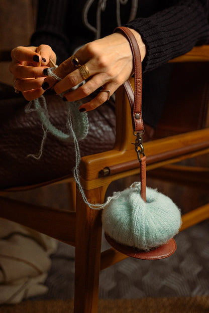 **NEW** Muud Gyrit Leather Yarn Holder (Coming Soon!)