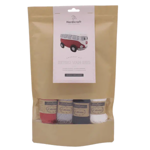 Hardicraft Crochet Kits -  RETRO VAN RED