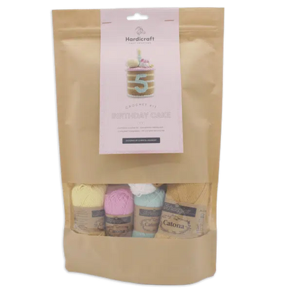 Hardicraft Crochet Kits -  CAKE WITH NUMBERS