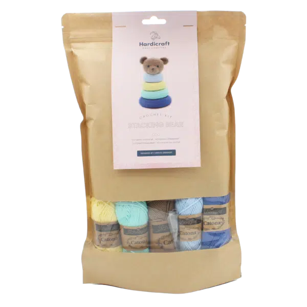 Hardicraft Crochet Kits - STACKING BEAR