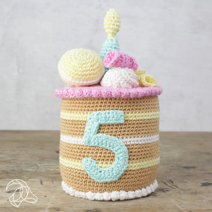 Hardicraft Crochet Kits -  CAKE WITH NUMBERS