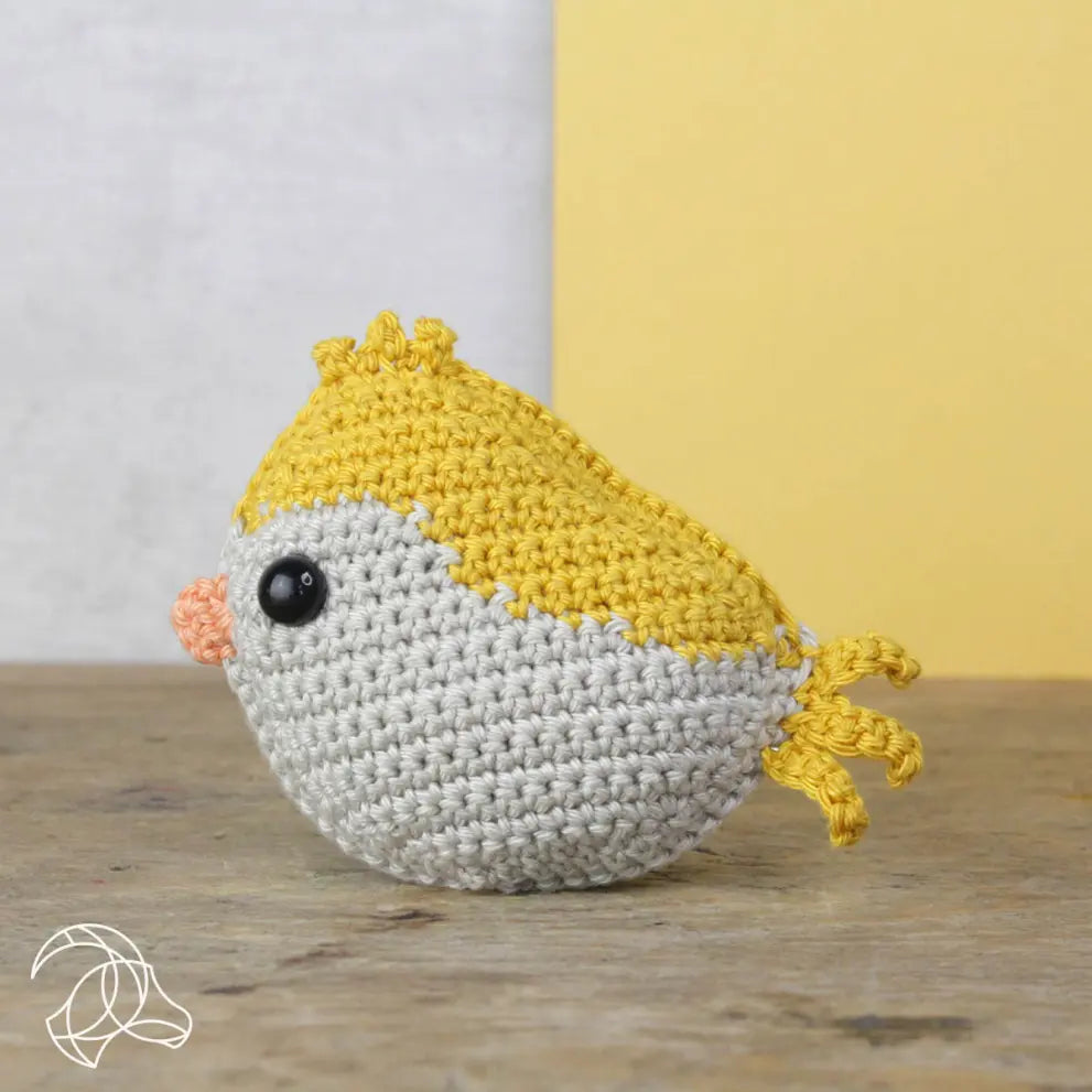 Hardicraft Crochet Kits -  BIRD (RED/YELLOW/BLUE)
