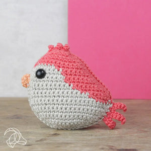 Hardicraft Crochet Kits -  BIRD (RED/YELLOW/BLUE)