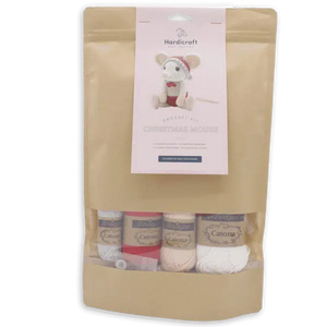 Hardicraft Crochet Kits - CHRISTMAS MOUSE