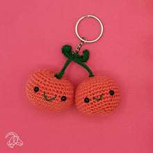 Load image into Gallery viewer, Hardicraft Crochet Kits - BAG HANGER CHERRIES