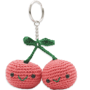 Hardicraft Crochet Kits - BAG HANGER CHERRIES