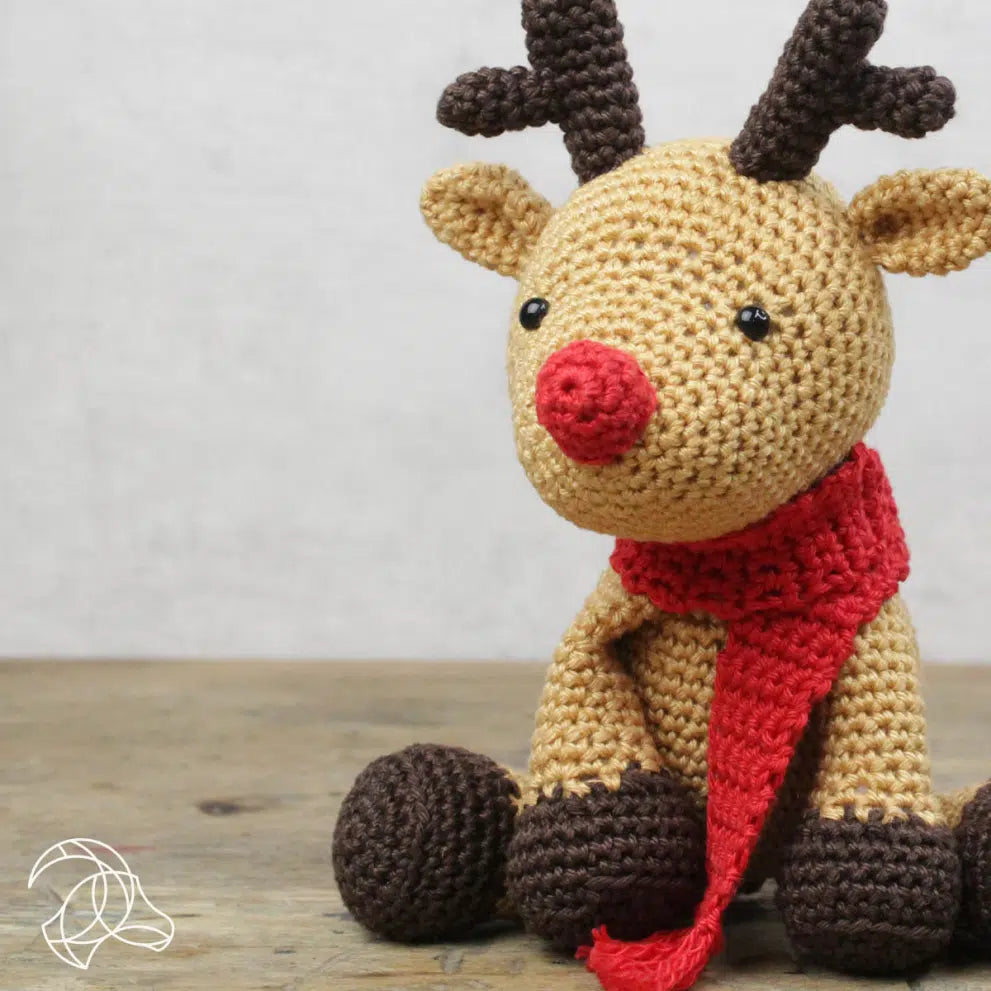 Hardicraft Crochet Kits - RUDOLF REINDEER