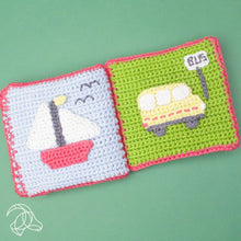 Load image into Gallery viewer, Hardicraft Crochet Kits -  BABY SOFT BOOK “VEHICLES”