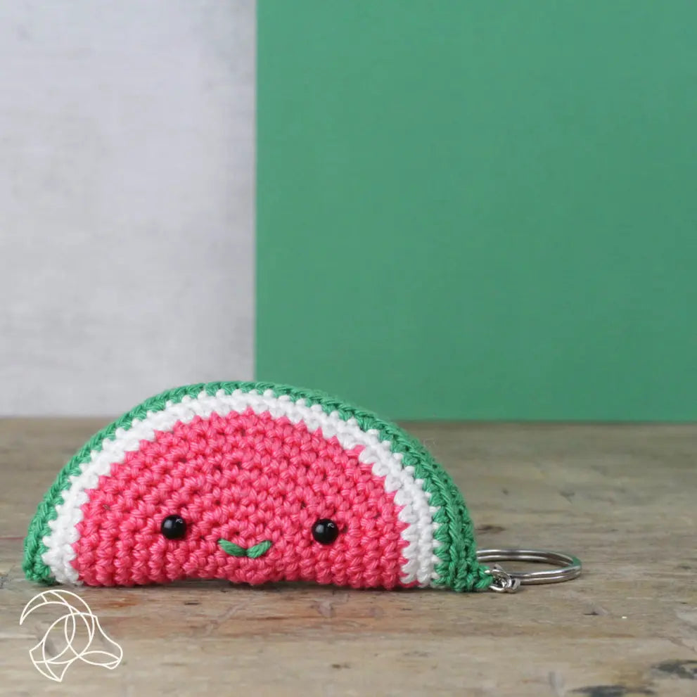 Hardicraft Crochet Kits - BAG HANGER MELON