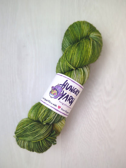 Hungry for Yarn (Singapore Hand-Dyed Yarn) - Super Soft Merino