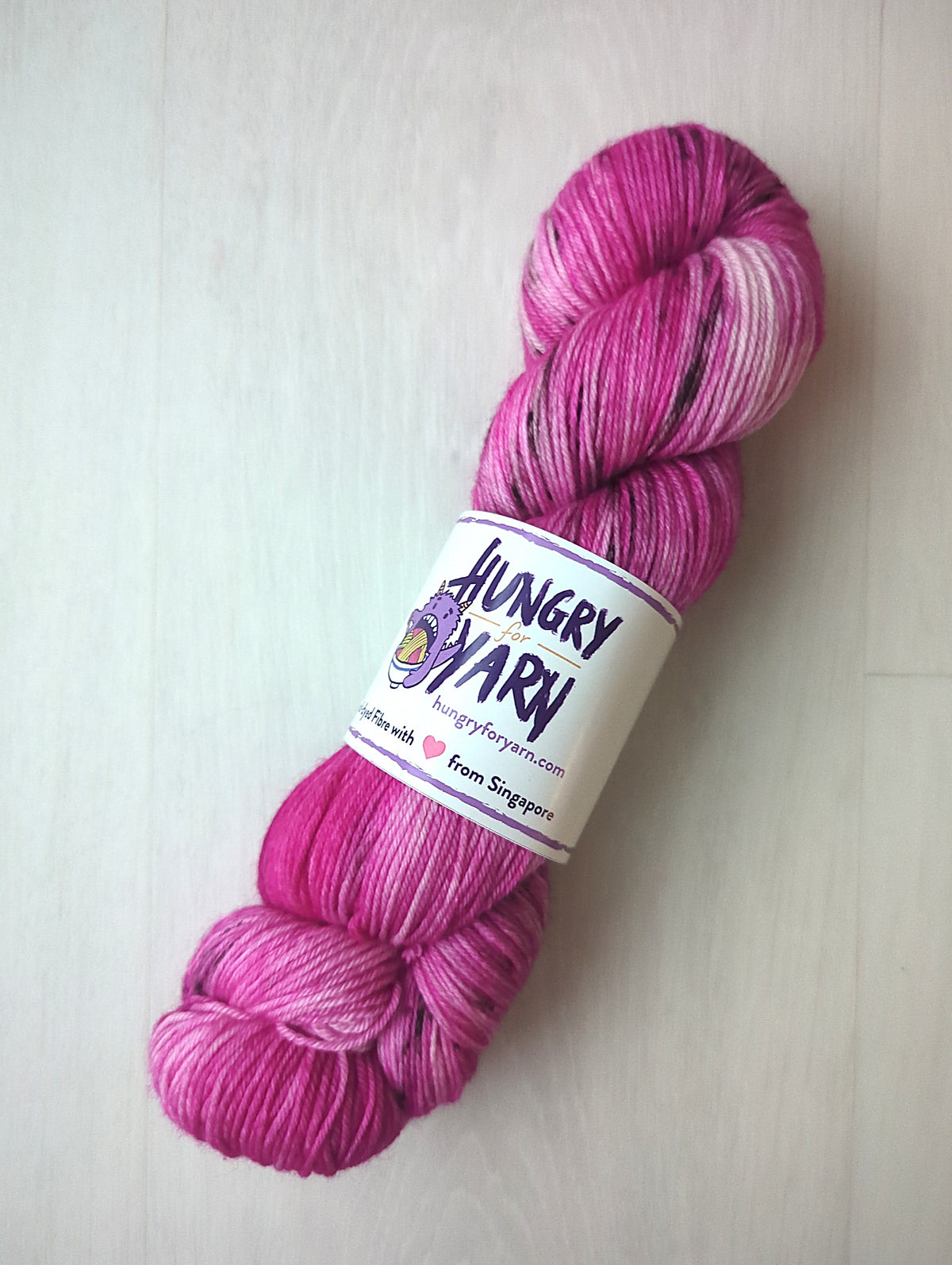 Hungry for Yarn (Singapore Hand-Dyed Yarn) - Super Soft Merino