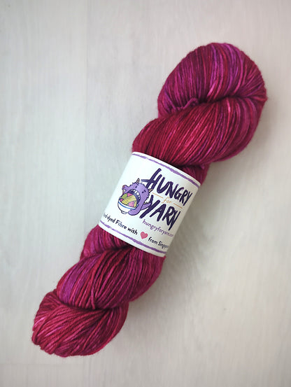 Hungry for Yarn (Singapore Hand-Dyed Yarn) - Super Soft Merino