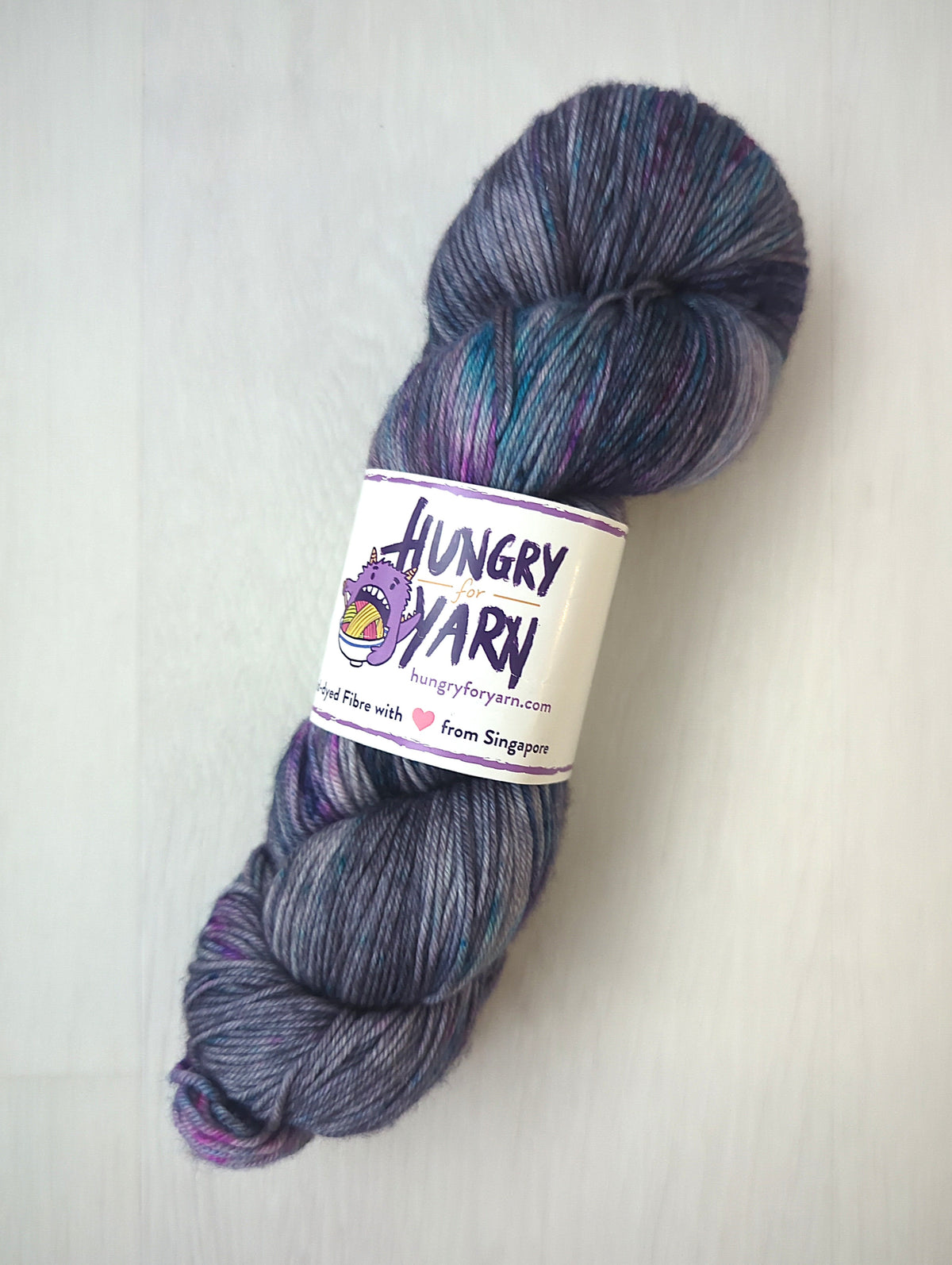Hungry for Yarn (Singapore Hand-Dyed Yarn) - Super Soft Merino