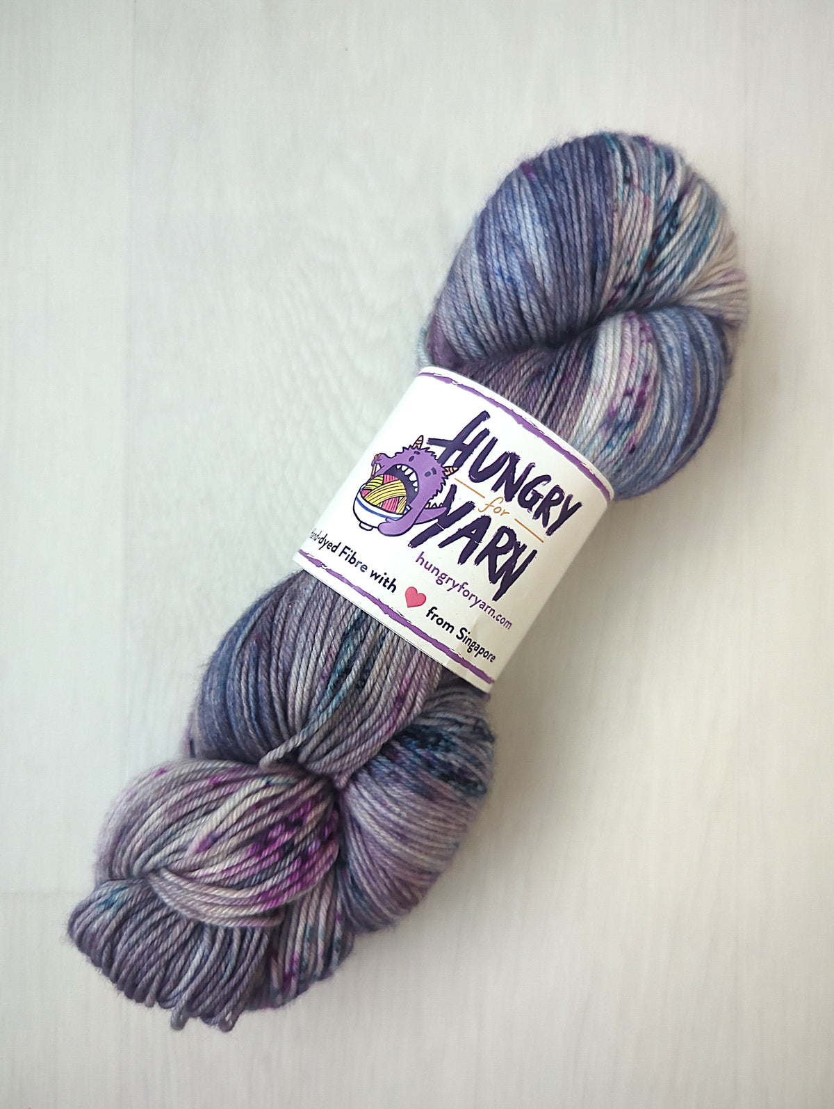 Hungry for Yarn (Singapore Hand-Dyed Yarn) - Super Soft Merino