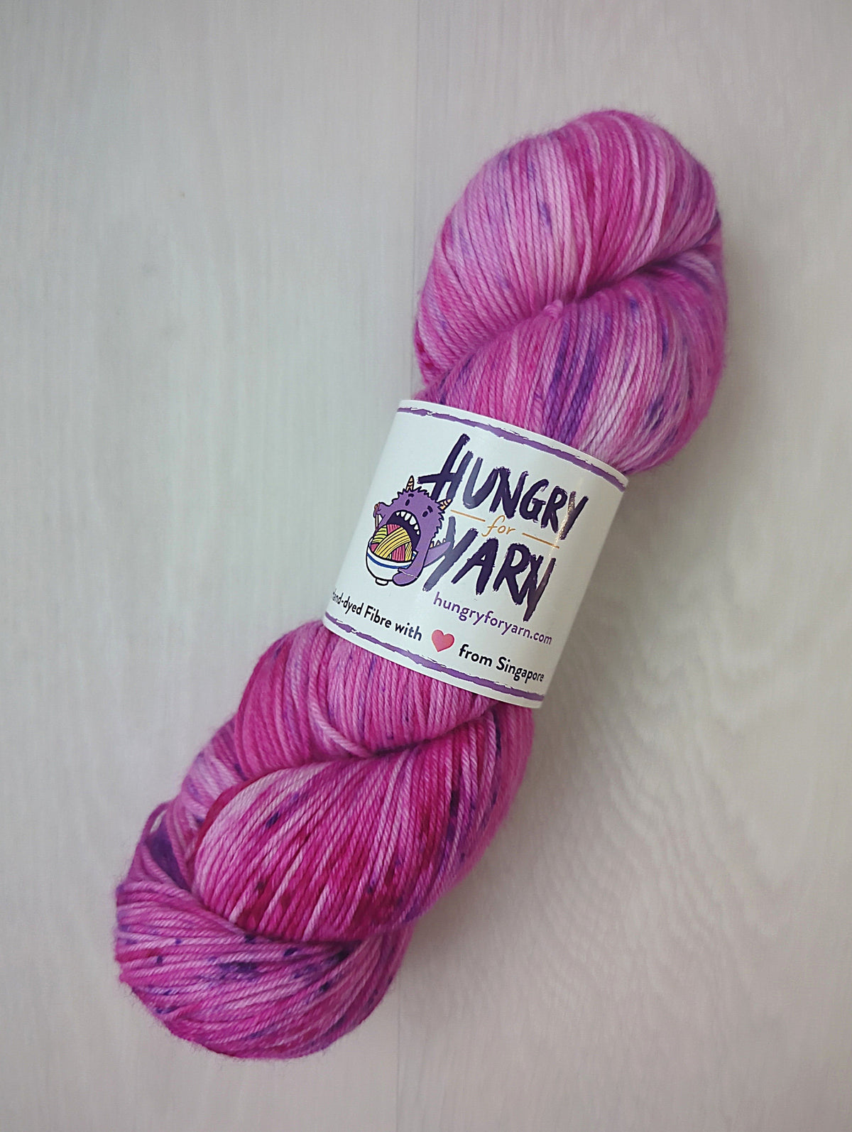 Hungry for Yarn (Singapore Hand-Dyed Yarn) - Super Soft Merino