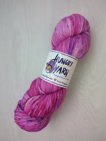 Hungry for Yarn (Singapore Hand-Dyed Yarn) - Super Soft Merino