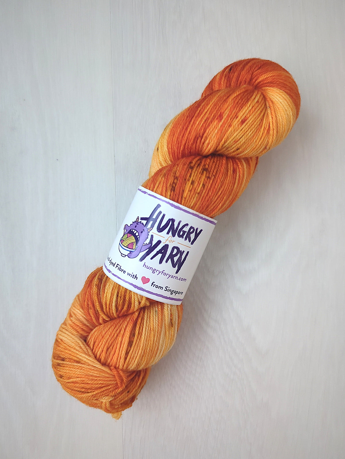 Hungry for Yarn (Singapore Hand-Dyed Yarn) - Super Soft Merino