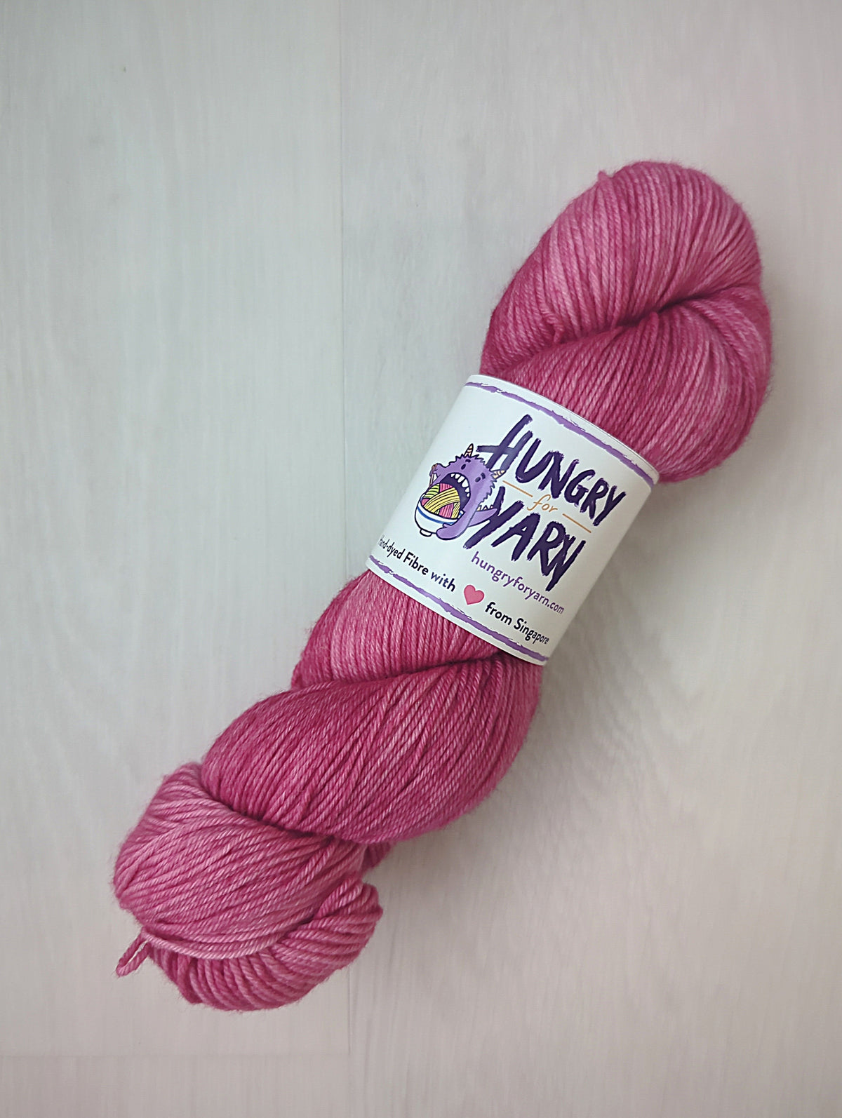 Hungry for Yarn (Singapore Hand-Dyed Yarn) - Super Soft Merino