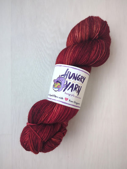 Hungry for Yarn (Singapore Hand-Dyed Yarn) - Super Soft Merino
