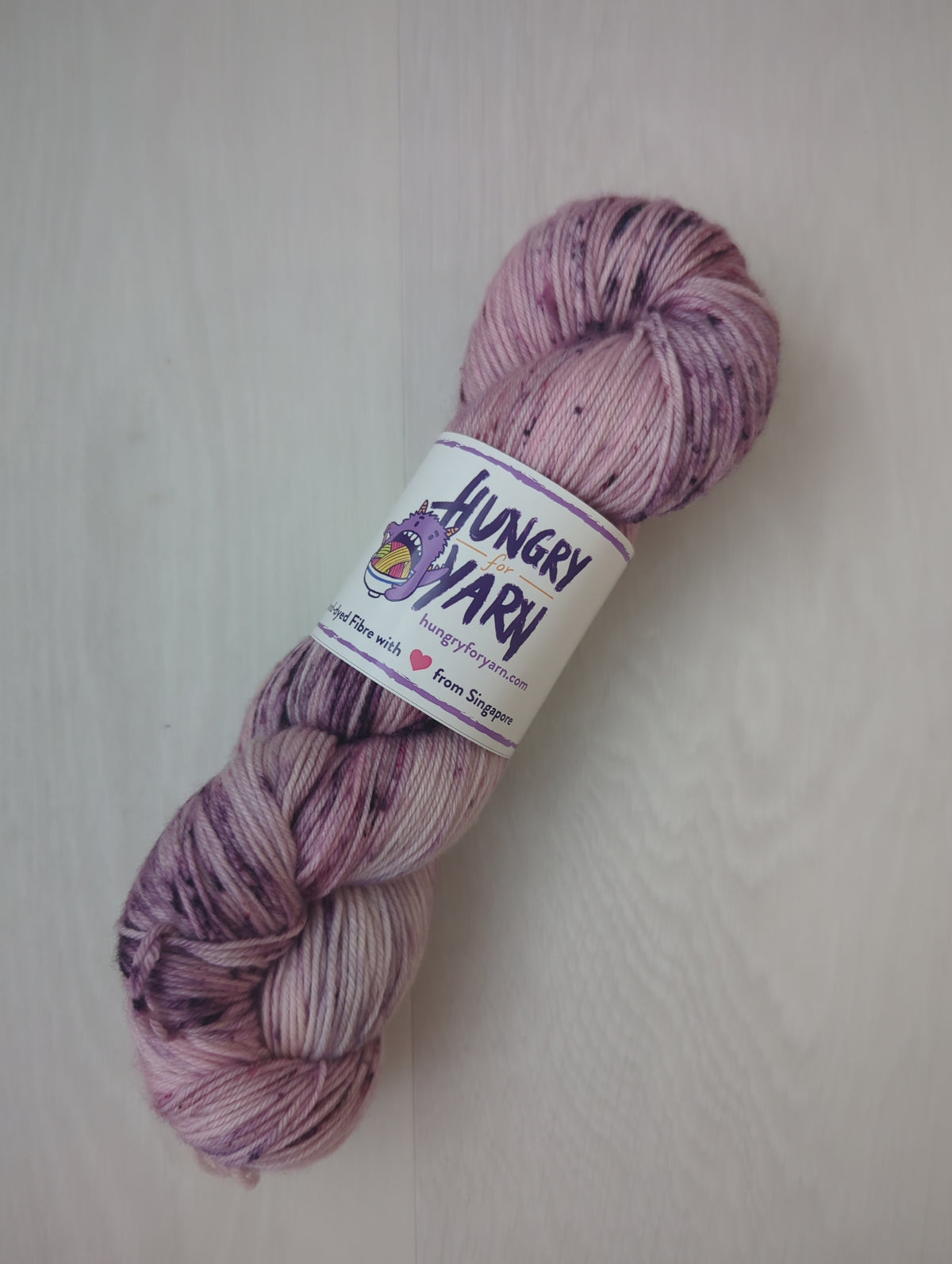 Hungry for Yarn (Singapore Hand-Dyed Yarn) - Super Soft Merino