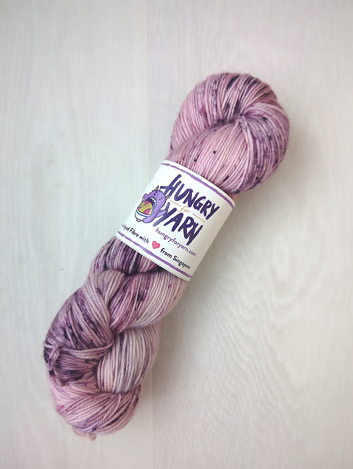 Hungry for Yarn (Singapore Hand-Dyed Yarn) - Super Soft Merino