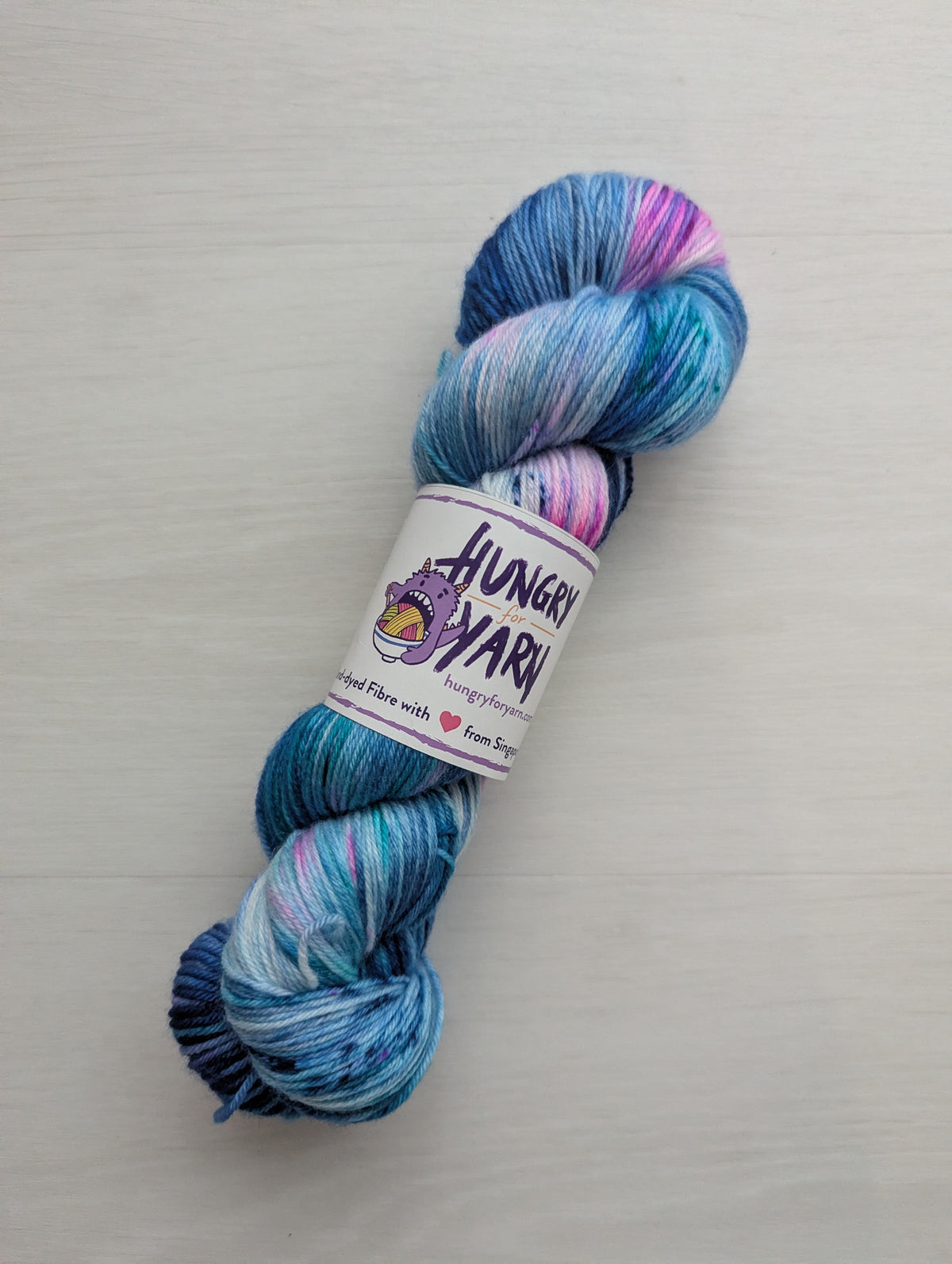 Hungry for Yarn (Singapore Hand-Dyed Yarn) - Super Soft Merino