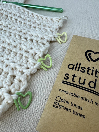 Allstitch Stitch Markers - Hearts (set of 32)