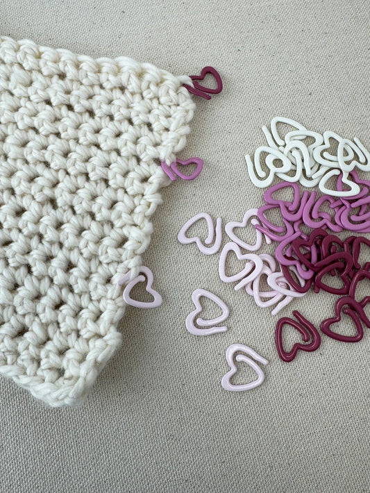 Allstitch Stitch Markers - Hearts (set of 32)