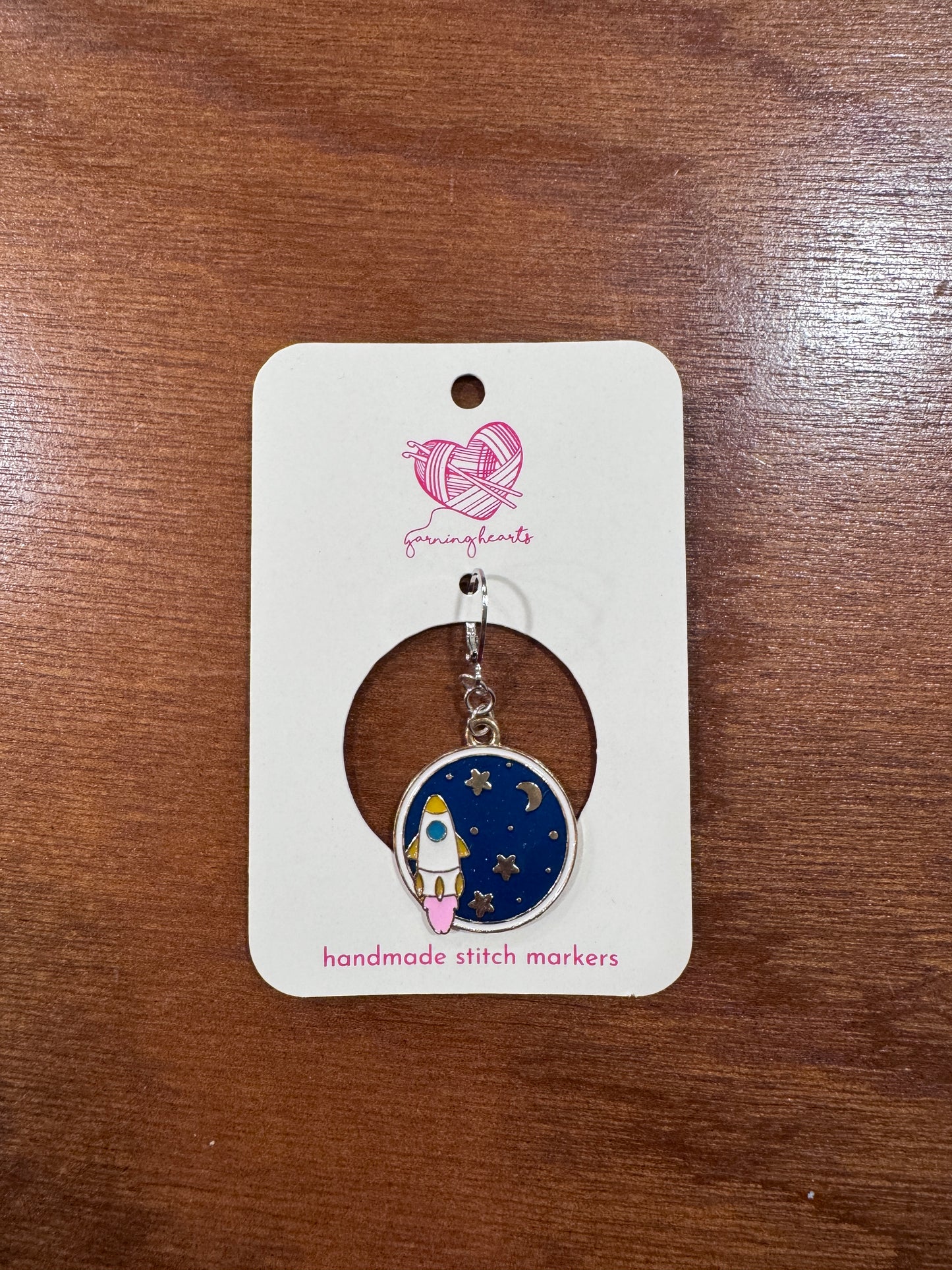 Unique Stitch Markers by Yarning Hearts