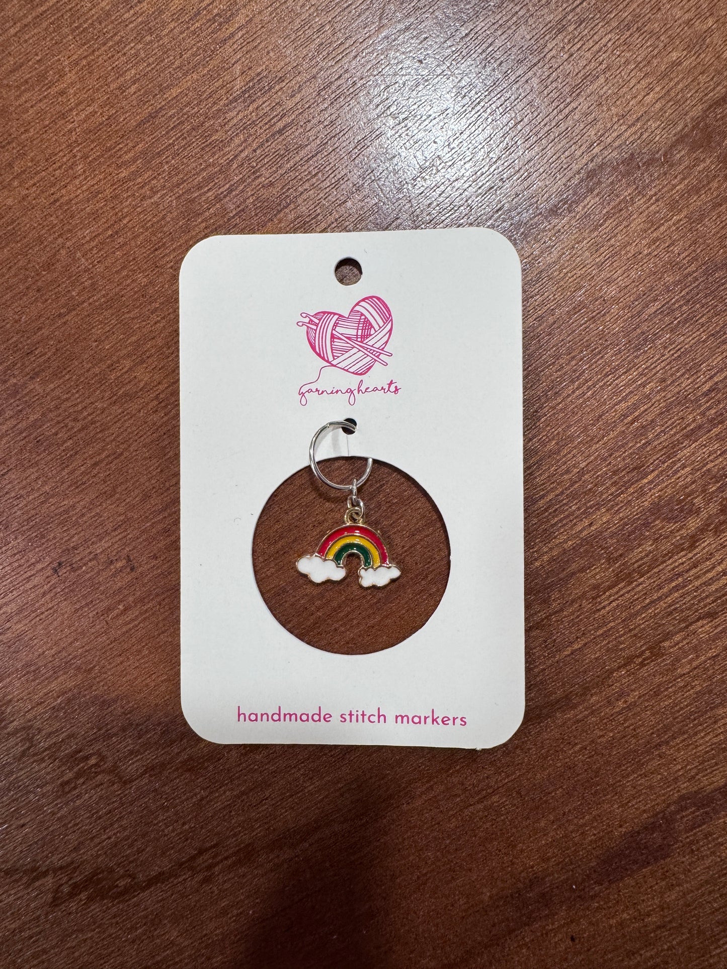 Unique Stitch Markers by Yarning Hearts