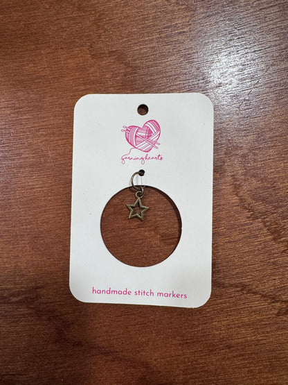 Unique Stitch Markers by Yarning Hearts