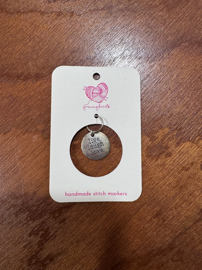 Unique Stitch Markers by Yarning Hearts