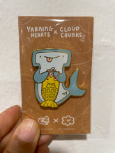 Load image into Gallery viewer, Yarning Hearts x Cloudchunks Sea Creatures Enamel Pins
