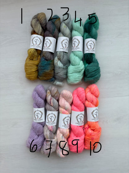 La Bien Aimée Kumo - baby suri silk