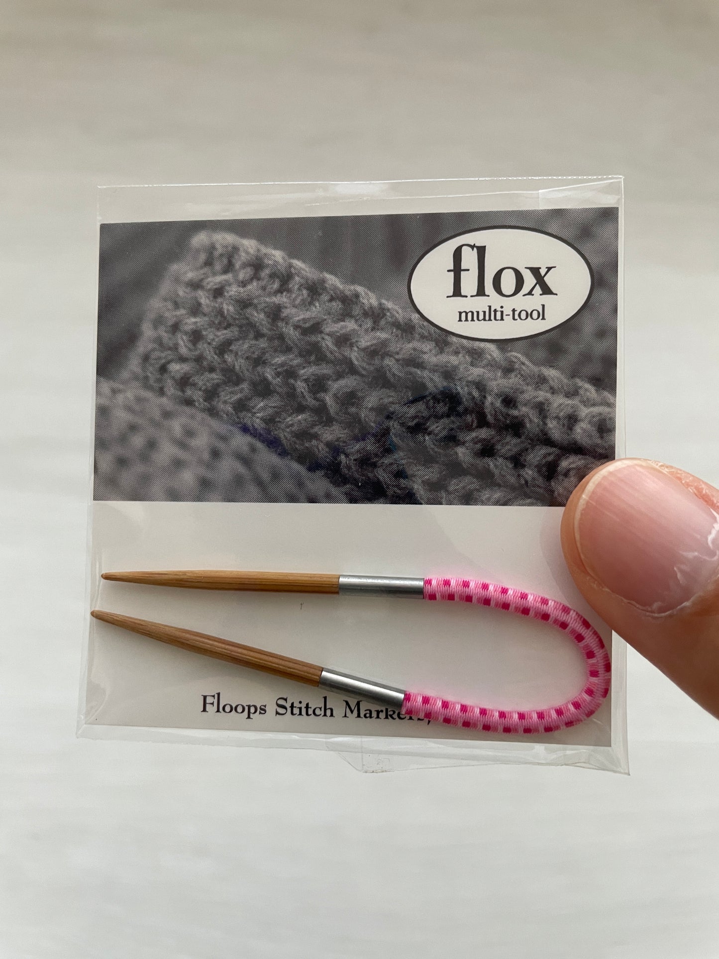 Floops Stitch Markers Flox - Flexible Multi-Tool for Crochet and Knitting