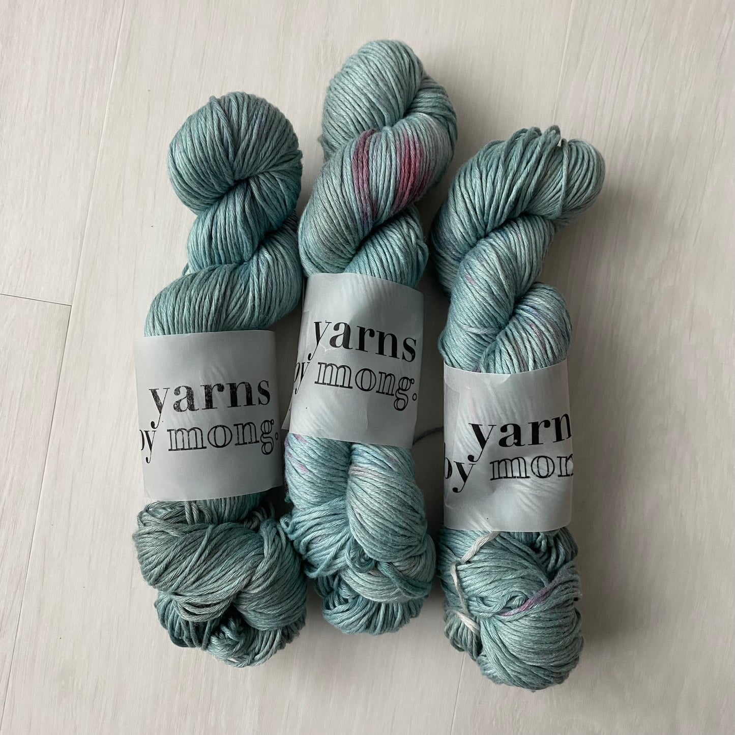 Yarns by Mong 100% Combed Cotton (Sport Weight)