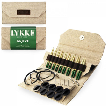 Lykke Wooden Interchangeable Knitting Needles Set (3.5"/5")
