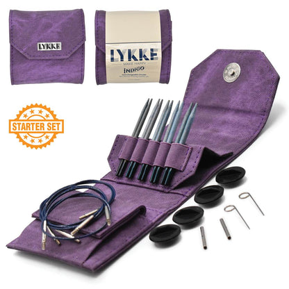 Lykke Wooden Interchangeable Knitting Needles Set (3.5"/5")