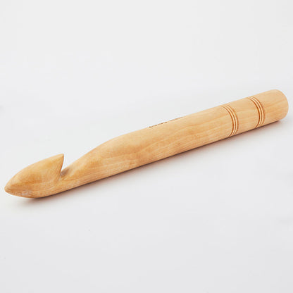Knitpro Jumbo Birch Single Ended Crochet Hook