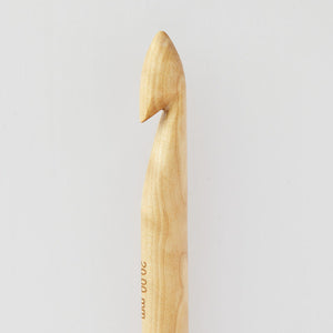 Knitpro Jumbo Birch Single Ended Crochet Hook