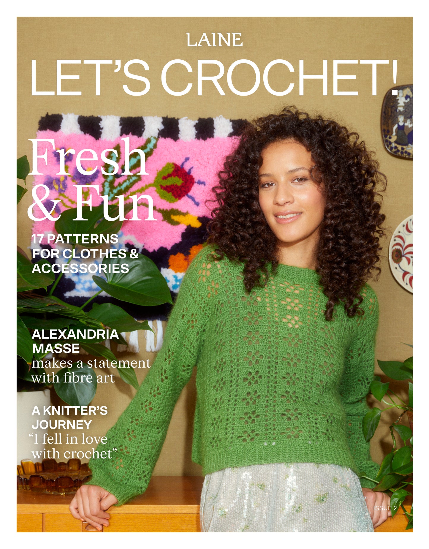[FOR PREORDER] Laine Let's Crochet Magazine Issue 2
