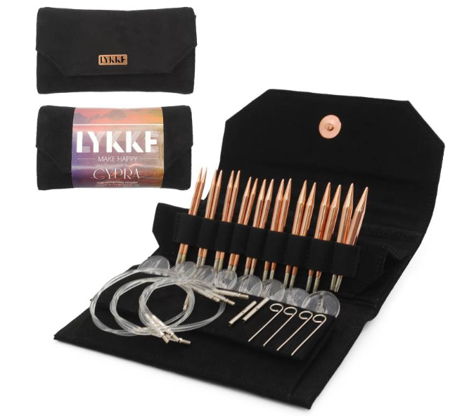 Lykke Interchangeable Knitting Needles Set (3.5"/5")