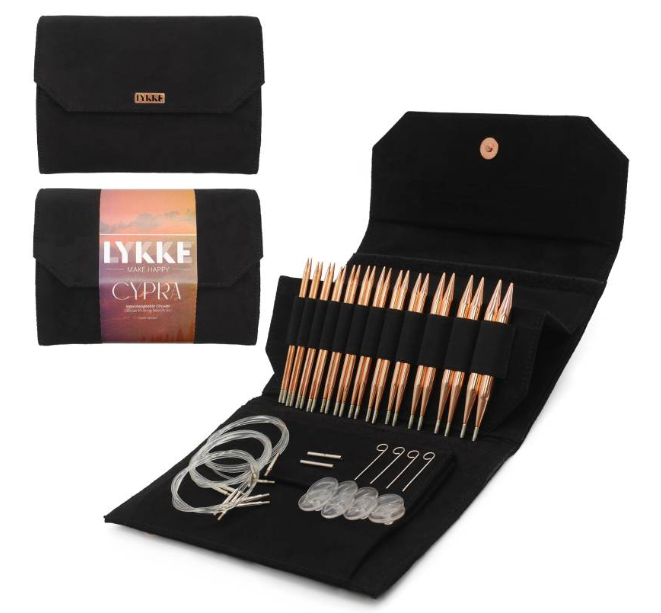 Lykke Interchangeable Knitting Needles Set (3.5"/5")